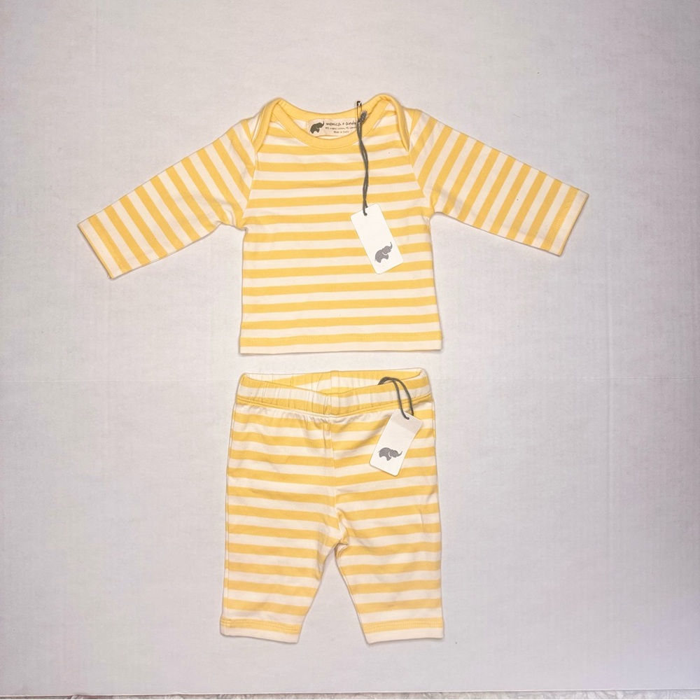 Sunny Stripes Kids Pajama Set